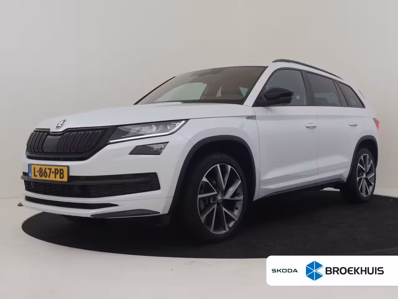 Skoda Kodiaq 1.5 TSI Sportline Business 7p. l Canton Sound l Elekt. Stoel incl Memory l Side Assist l E