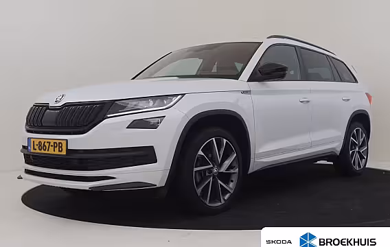 Skoda Kodiaq 1.5 TSI Sportline Business 7p. l Canton Sound l Elekt. Stoel incl Memory l Side Assist l E
