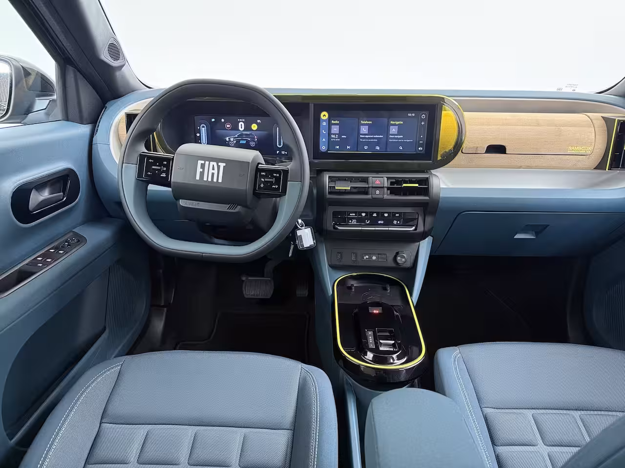 Fiat Grande Panda La Prima | 10, 25" touchscreen radio met Bluetooth, DAB & USB én Navigatie | Automatische