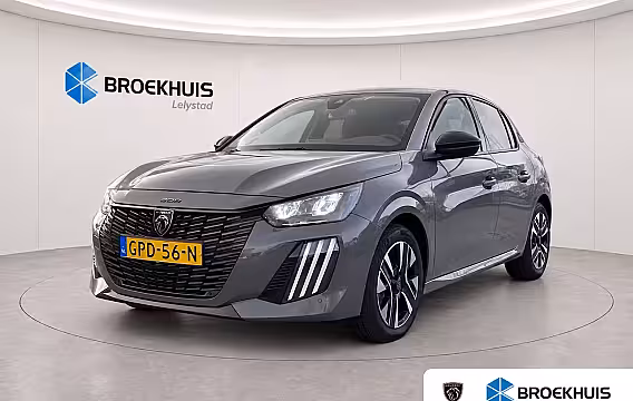 Peugeot 208 1.2 HYBRID 100PK ALLURE AUTOMAAT / NAVI / LEDER / CLIMA / PDC / 16" LMV / CRUISECONTROL /