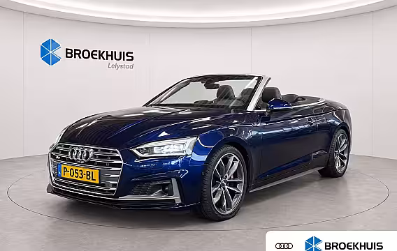 Audi S5 Cabriolet 3.0 TFSI 354PK QUATTRO PRO LINE PLUS AUTOMAAT / NAVI / LEDER / CLIMA / FULL-LED