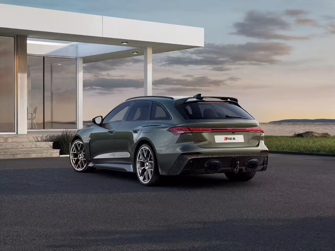 Audi RS5 Avant e-hybrid 640pk quattro | Sportpakket | Keramische Remmen - Bronskleurige Remzadels