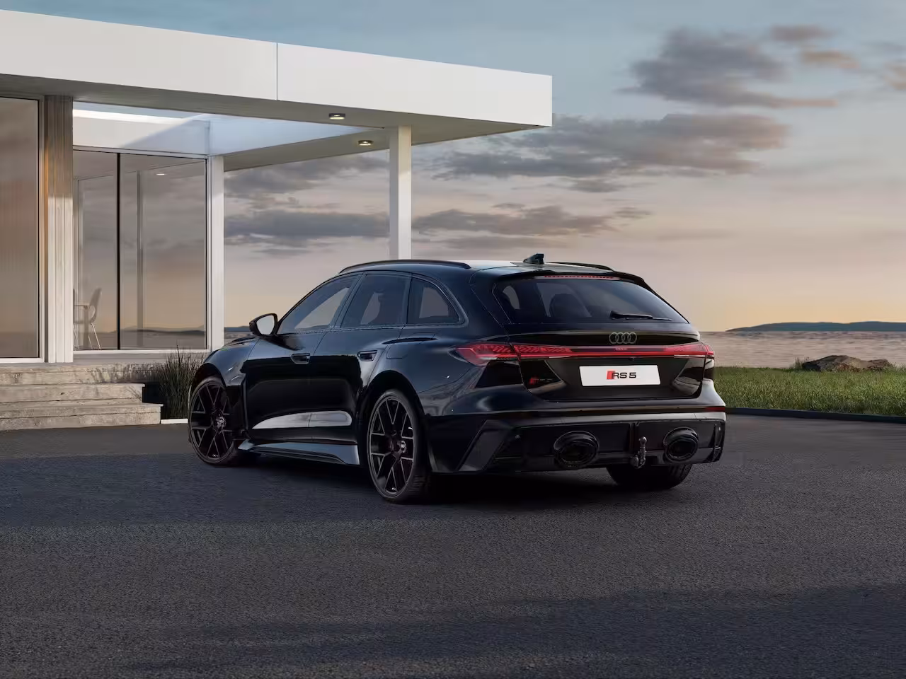 Audi RS5 Avant e-hybrid 640pk quattro | Sportpakket | Head-up Display | Keramische Remmen - Rode Re