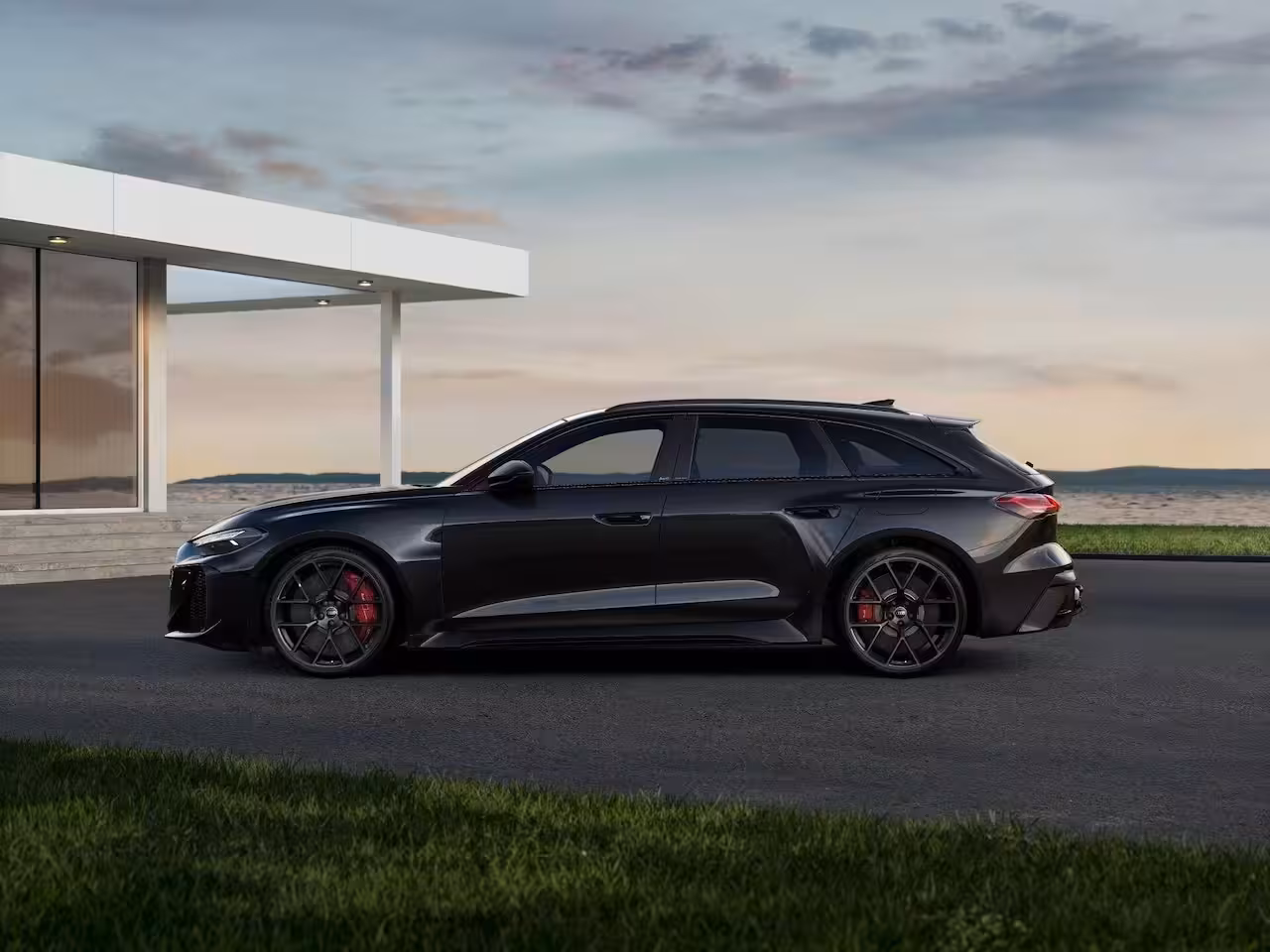 Audi RS5 Avant e-hybrid 640pk quattro | Sportpakket | Head-up Display | Keramische Remmen - Rode Re
