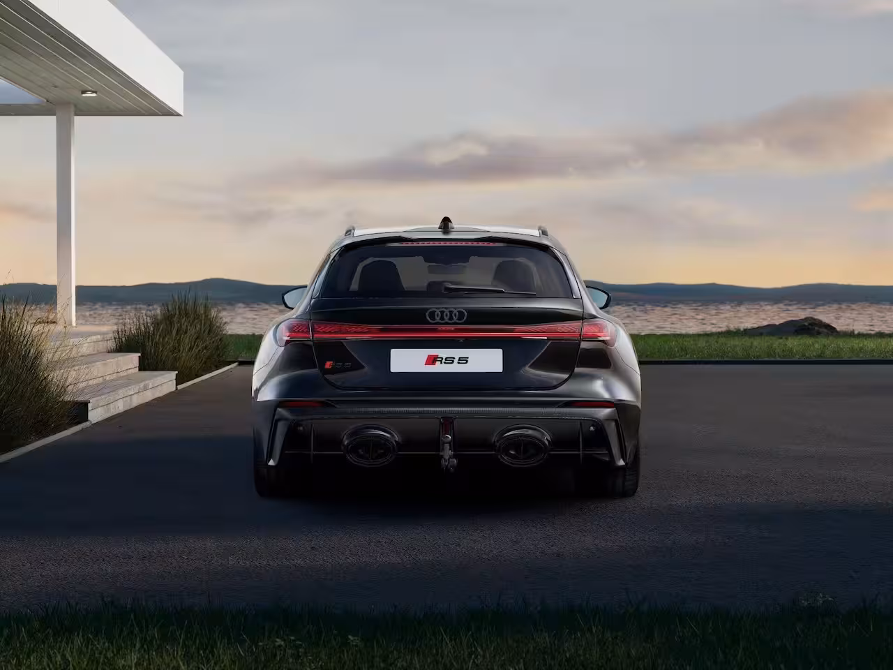 Audi RS5 Avant e-hybrid 640pk quattro | Sportpakket | Head-up Display | Keramische Remmen - Rode Re