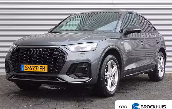 Audi Q5 Sportback 40 TFSI 204PK S EDITION AUTOMAAT / NAVI / LEDER / CLIMA / FULL-LED / PDC / KEYLESS / 19" L