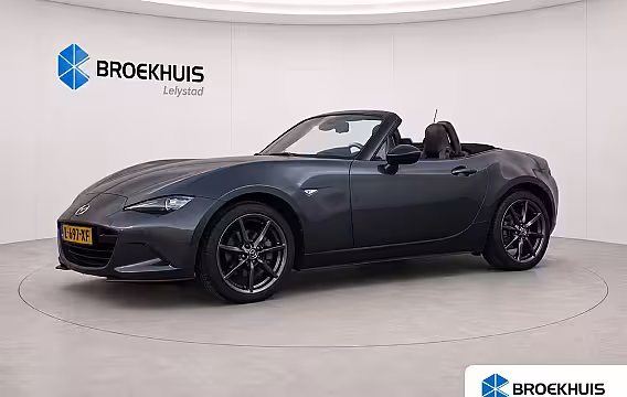 Mazda MX-5 2.0 SKYACTIV-G 160PK GT-M / NAVI / LEDER / XENON / LED / PDC / 17" LMV / KEYLESS / BOSE /