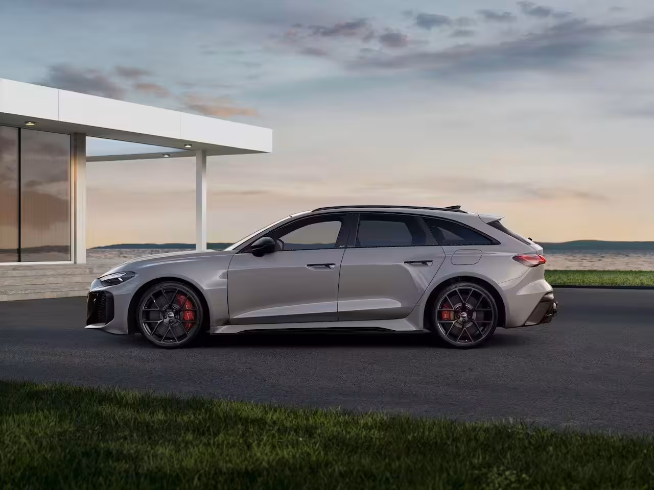 Audi RS5 Avant e-hybrid 640pk quattro | Sport Pakket | Keramische Remmen - Rode Remzadels