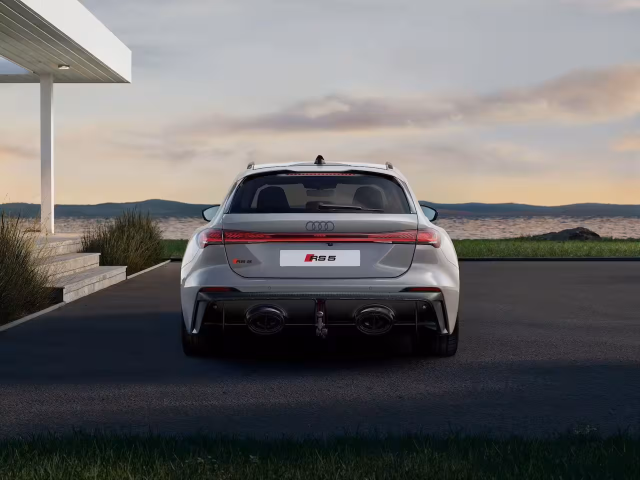 Audi RS5 Avant e-hybrid 640pk quattro | Sport Pakket | Keramische Remmen - Rode Remzadels