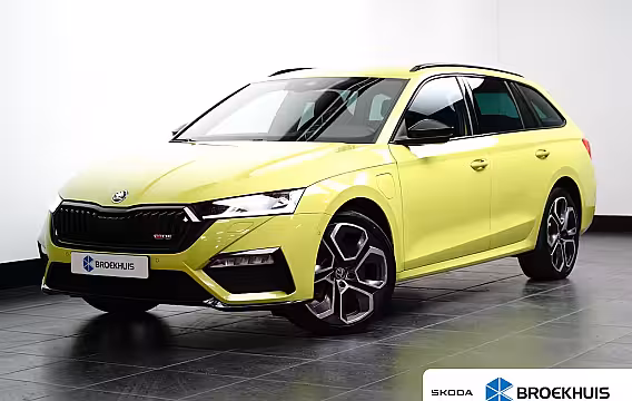 Skoda Octavia Combi 1.4 TSI RS iV PHEV Business | Achteruitrijcamera | Lichtmetalen velgen 5-spaaks 19" | Matr