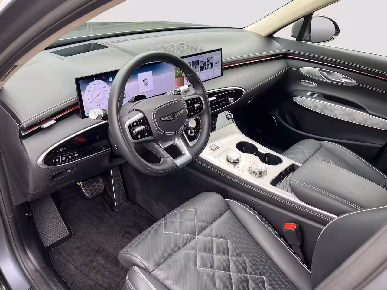 Genesis GV70 Performance Dual Motor Premium 84 kWh 490pk | Bestuurdersstoel met geheugen | 360 graden C