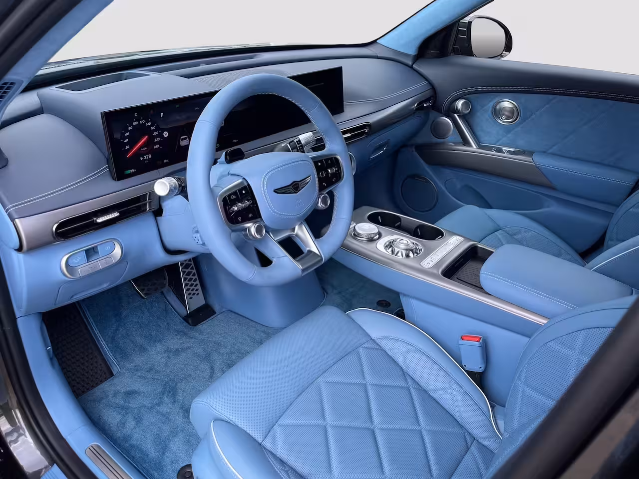 Genesis GV60 84 kWh 490pk Luxury AWD 5.400, - DEMO VOORDEEL | V2L | Nappa Leder | Bang & Olufsen | 21"