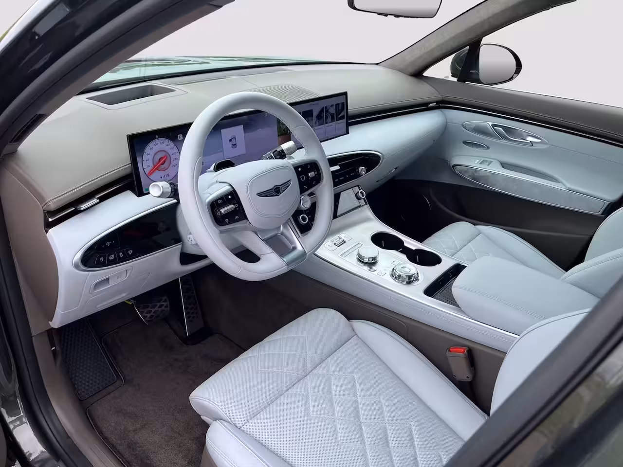 Genesis GV70 84 kWh 490pk Performance AWD Premium | 10.150, - DEMO VOORDEEL | V2L | Nappa Leder | Bang
