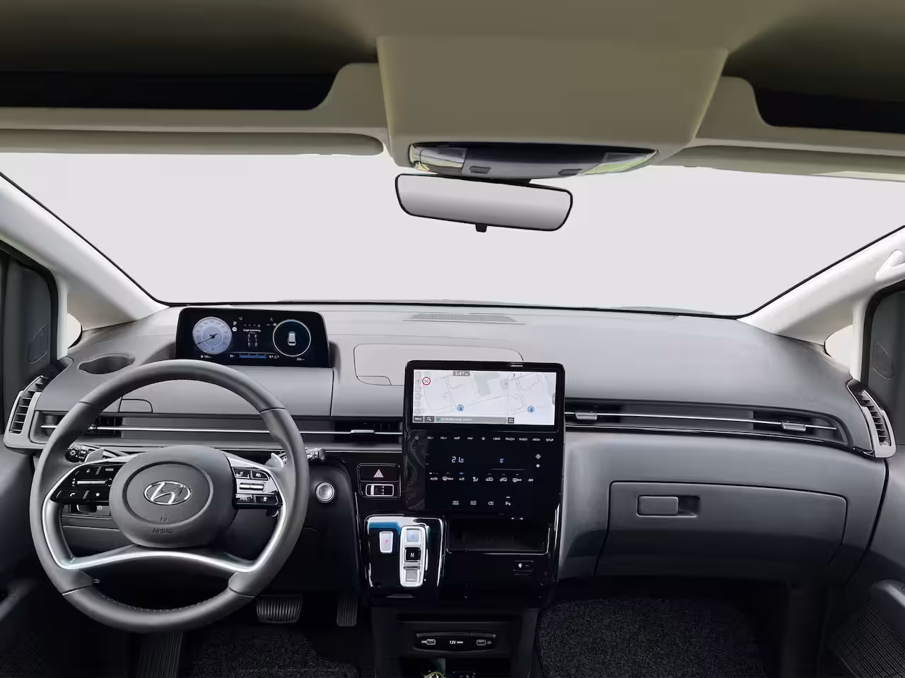 Hyundai Staria 2.2 Dubbele Cabine 6 pers Aut. Camera | 6 pers Dubbele cabine | 2 schuifdeuren | Carplay |