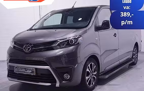 Toyota ProAce Worker 2.0 D-4D 145 pk Aut. Black Line Dubbel Cabine Navi, Camera, Xenon, 17" LMV, Laadruimte Pak