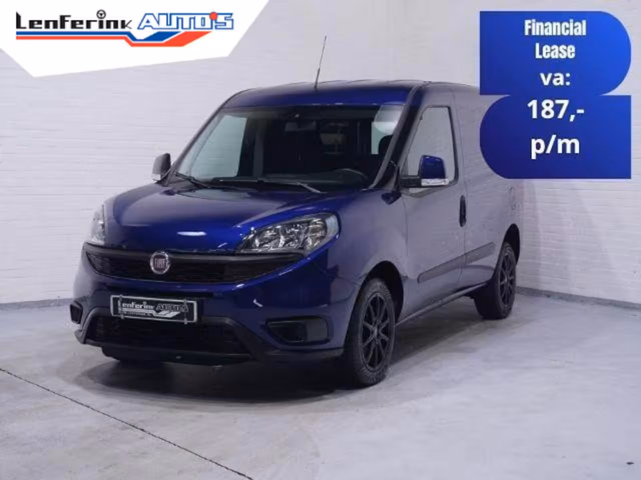 Fiat Doblò Cargo 1.3 MJ 95 pk L1H1 SX Airco, Navi, 17" LMV Cruise Control, Elek. Pakket, NAP, PDC achter, 1