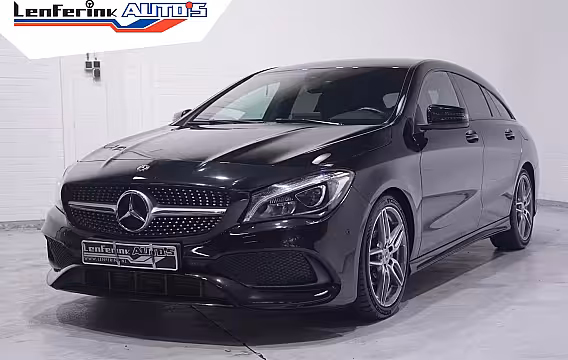 Mercedes-Benz CLA-klasse Shooting Brake 180 Business Solution AMG NL-auto NAP navigatie half lederen sportstoelen 18"-lmv apple-ca