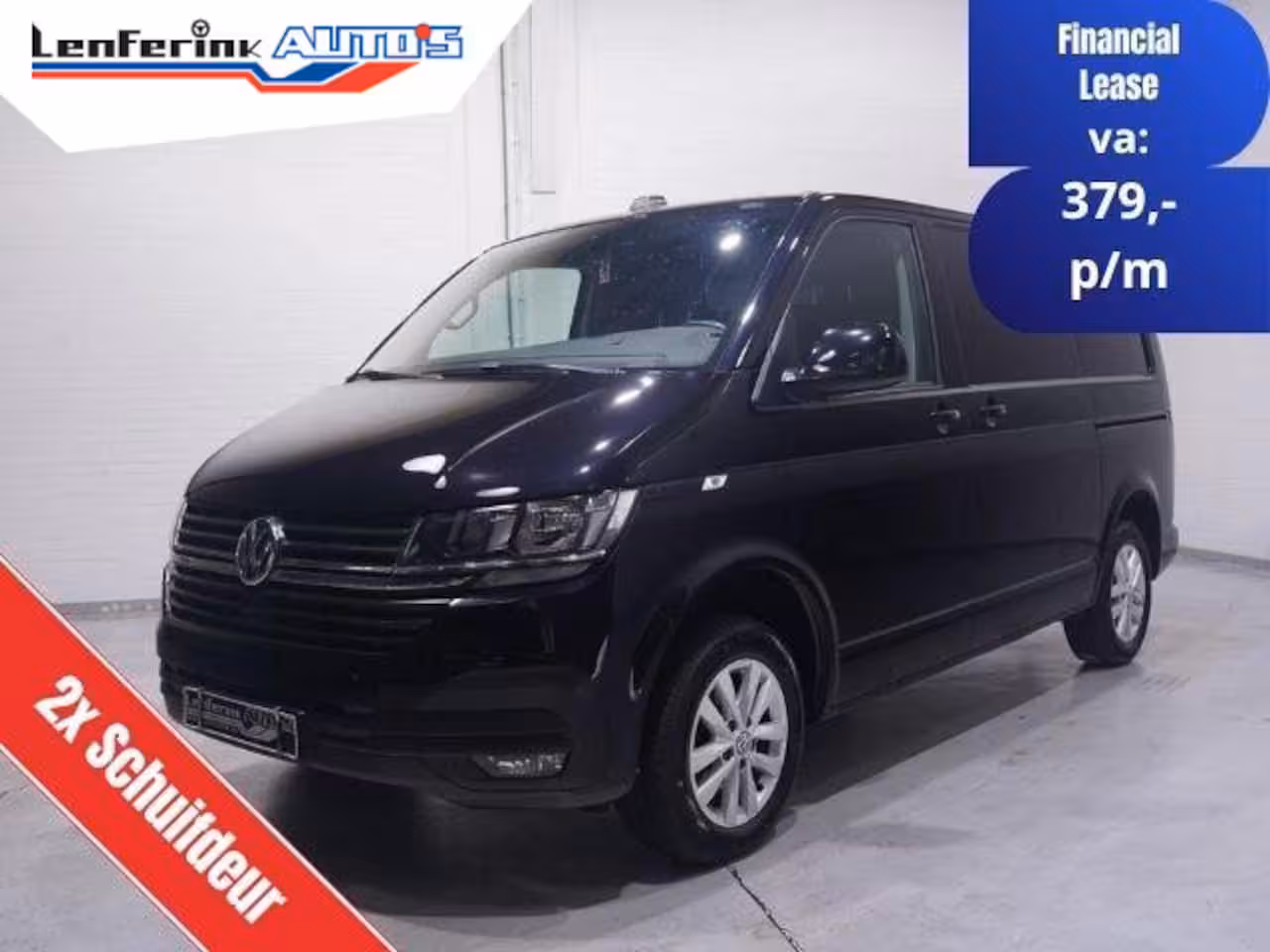 Volkswagen Transporter 2.0 TDI 150 pk DSG Aut. L1H1 Airco, 2x Schuifdeur Apple Carplay, Cruise Control, 16" LMV,