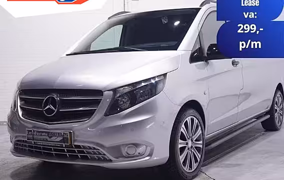 Mercedes-Benz Vito 116 CDI 163 pk Silver&Black Edition Extra Lang Navi, Camera, 19" LMV, Apple Carplay, Laadr