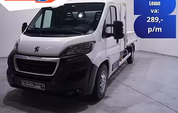 Peugeot Boxer 2.0 HDI 130 pk L4 Kipper Airco, Navi Cruise Control, LxBxH 300x200x40 cm