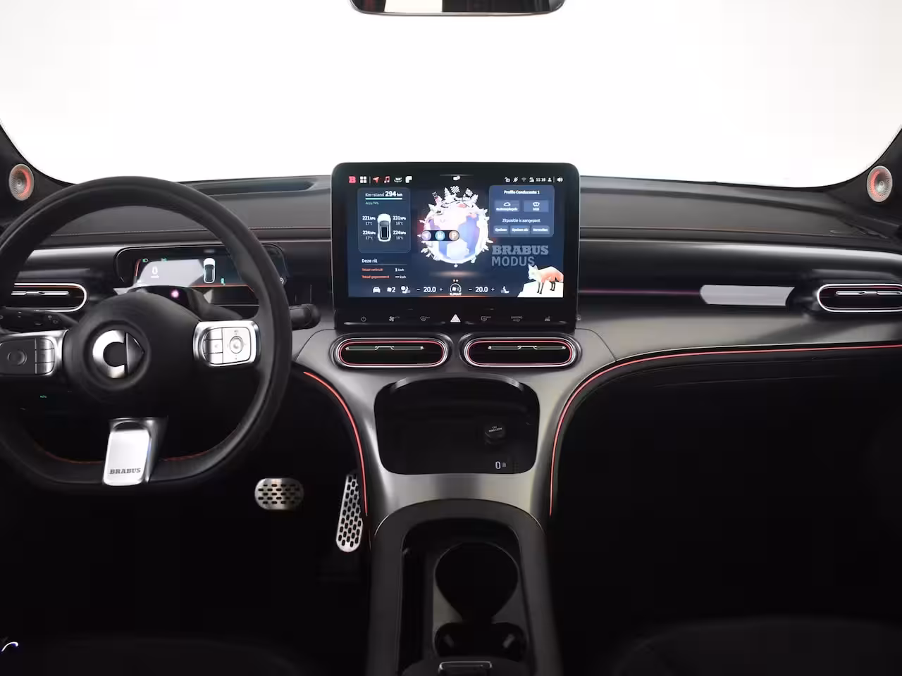 Smart #1 1 BRABUS 66 kWh l 428pk l 360gr Camera l Side Assist l Stoel en stuurverwarming l BEATS Au