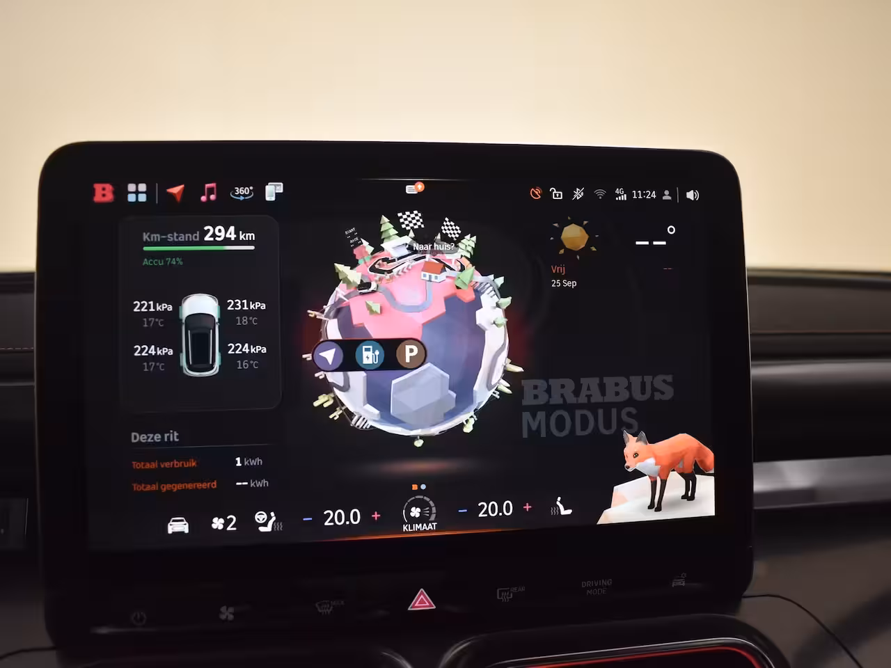 Smart #1 1 BRABUS 66 kWh l 428pk l 360gr Camera l Side Assist l Stoel en stuurverwarming l BEATS Au