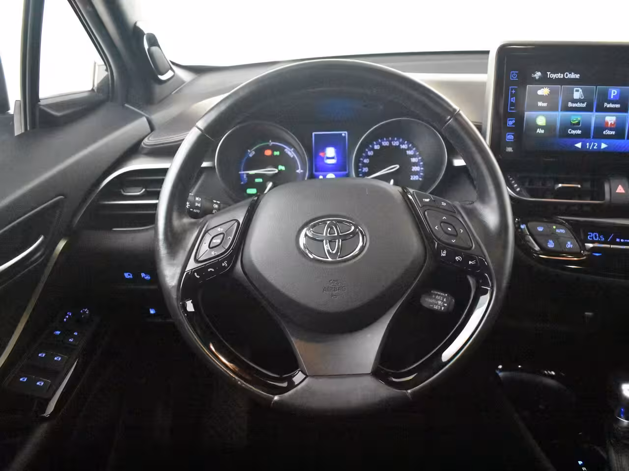 Toyota C-HR 1.8 Hybrid Executive l JBL Sound l Half Leder l Stoelverwarming l Cr Control l PDC V en A