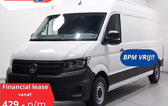 Volkswagen Crafter 2.0 TDI 140 pk L4H3 Airco, Cruise Control Geveerde Stoel, PDC V+A, 3-Zits, Nieuw ongebruik