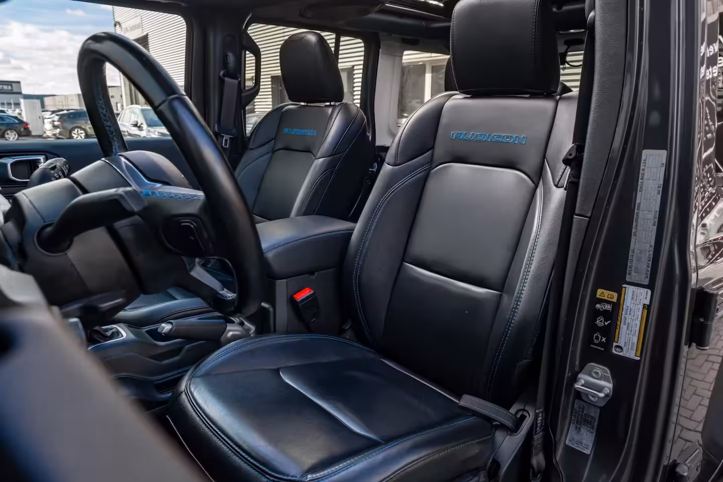 Jeep Wrangler Unlimited 4xe 380 Rubicon l Elekt. Schuifdak l Stoel/Stuurverwarming l Leder l Dodehoek Assist l LED