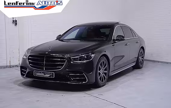 Mercedes-Benz S-klasse 450 4MATIC AMG Line NAP Head-up Panodak Memory 21 Inch Stoelventilatie Apple Carplay Nappa