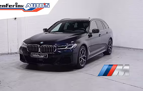 BMW 5-serie Touring 530i M Sport 1e Eig. NAP NL-auto Laser light Nappa leder Comfort stoelen Memory Harman-kar