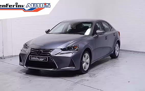 Lexus IS 300h Hybrid Navi Leder Clima Led koplampen 16"-lmv schakel flippers PDC-achter NAP 2e eige