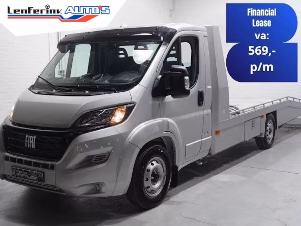 Fiat Ducato 2.2 Mjet 140 pk Autotransporter Tijhof BPM vrij Airco, Trekhaak 3.000 kg, Cruise control,