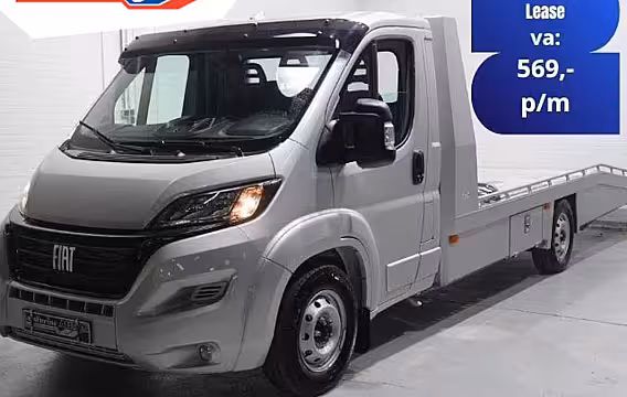 Fiat Ducato 2.2 Mjet 140 pk Autotransporter Tijhof BPM vrij Airco, Trekhaak 3.000 kg, Cruise control,
