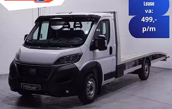 Fiat Ducato 2.2 MJet 140 pk L4 Autotransporter Airco, BPM vrij Luchtvering, Cruise Control, DAB+, Nieu