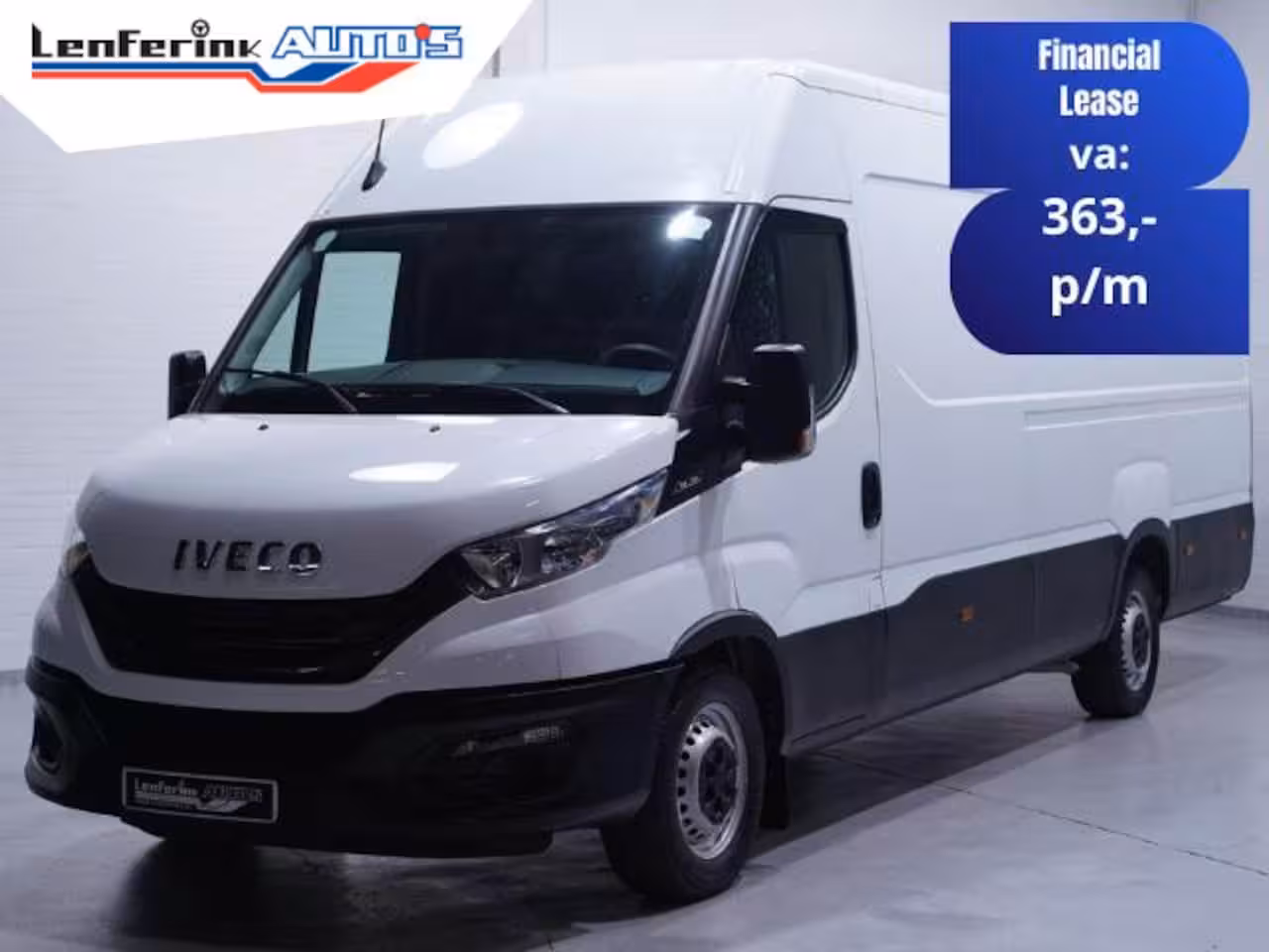 Iveco Daily 35S16 160 pk L4H2 XXL Airco ECC, Laadruimte Pakket, DAB+. PDC achter, 3-Zits