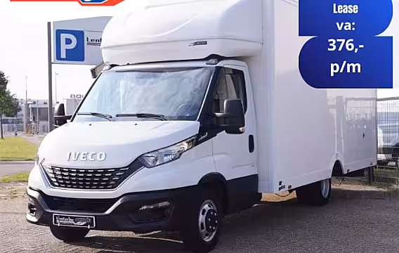 Iveco Daily 35C14 140 pk Automaat Bakwagen 30M3 Airco, Camera Luchtvering, Dakspoiler, Dubbel Lucht Lx