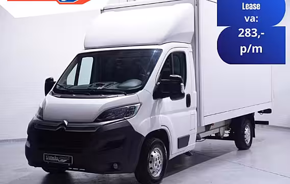 Citroën Jumper 2.0 HDI 130 pk Bakwagen met Laadklep Navi Airco, Dakspoiler, Nette Staat, 3-Zits