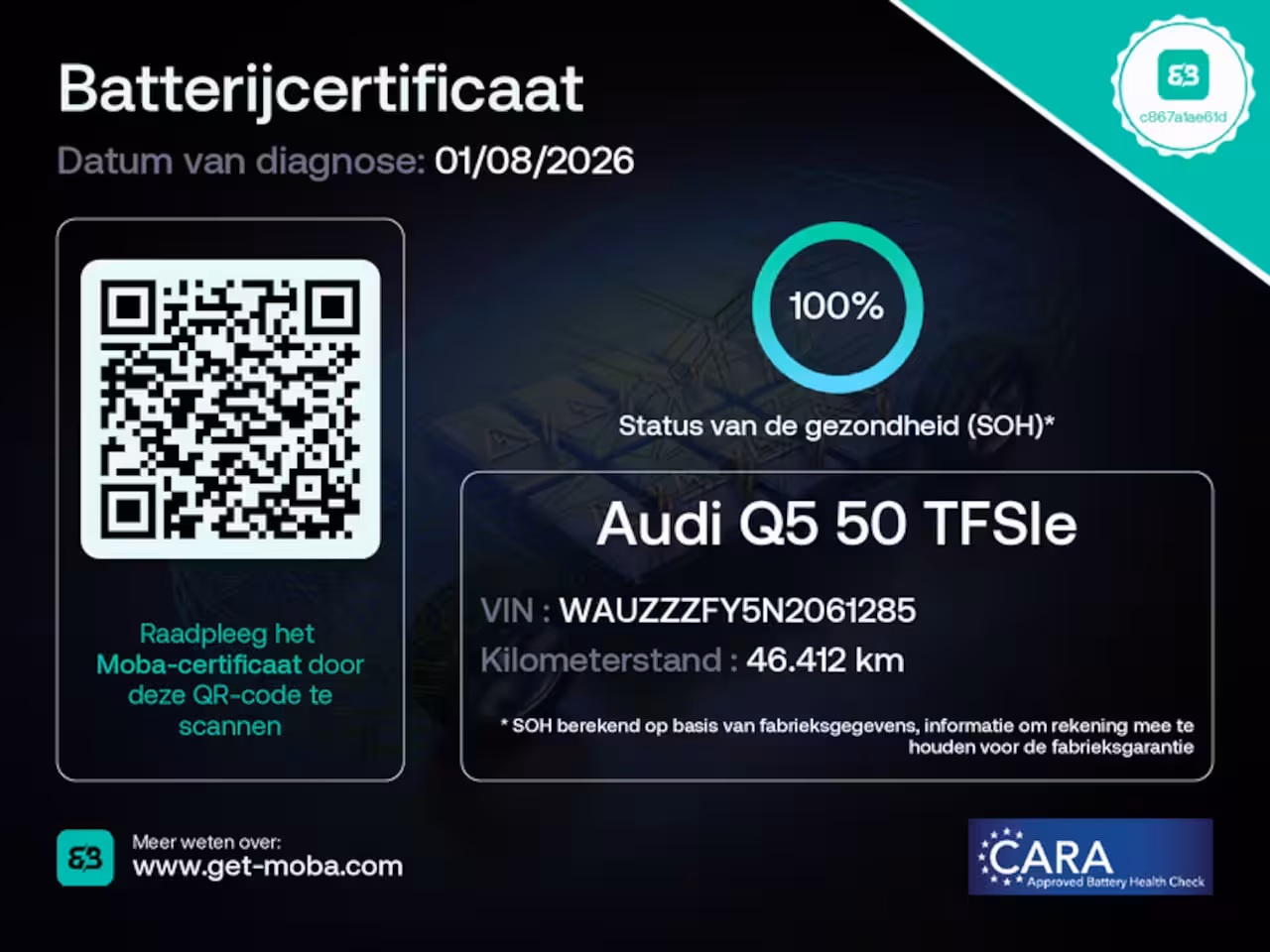 Audi Q5 50 TFSIe 299PK S EDITION COMPETITION AUTOMAAT SOH 100% / NAVI / LEDER / CLIMA / FULL-LED /