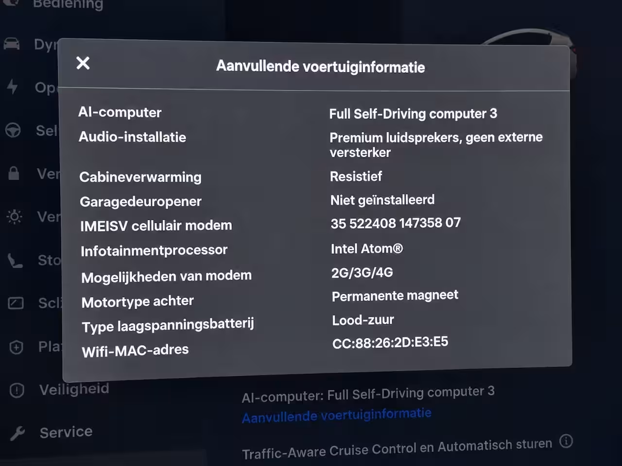 Tesla Model 3 Standard RWD Plus 60 kWh MARGE AUTO