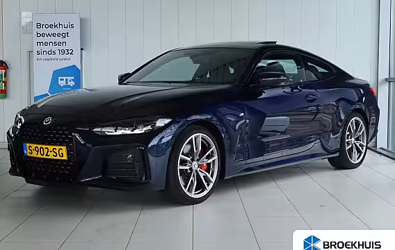 BMW 4-serie Coupé M440i xDrive High Executive M-Pro | NL-Auto | Cruise Control | Schuifdak | Harman & Kardon