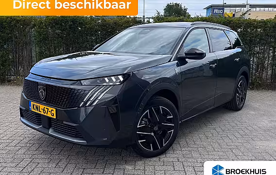 Peugeot 5008 1.2 Hybrid 145 GT Exclusive 7P VOORRAAD ACTIE | 8 JAAR GARANTIE | | 2 stoelen op derde rij