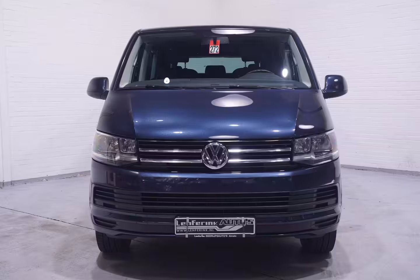 Volkswagen Transporter 2.0 TDI 150 pk Dubbel Cabine Airco, Leder Zwart Cruise control, Trekhaak, 5-Zits