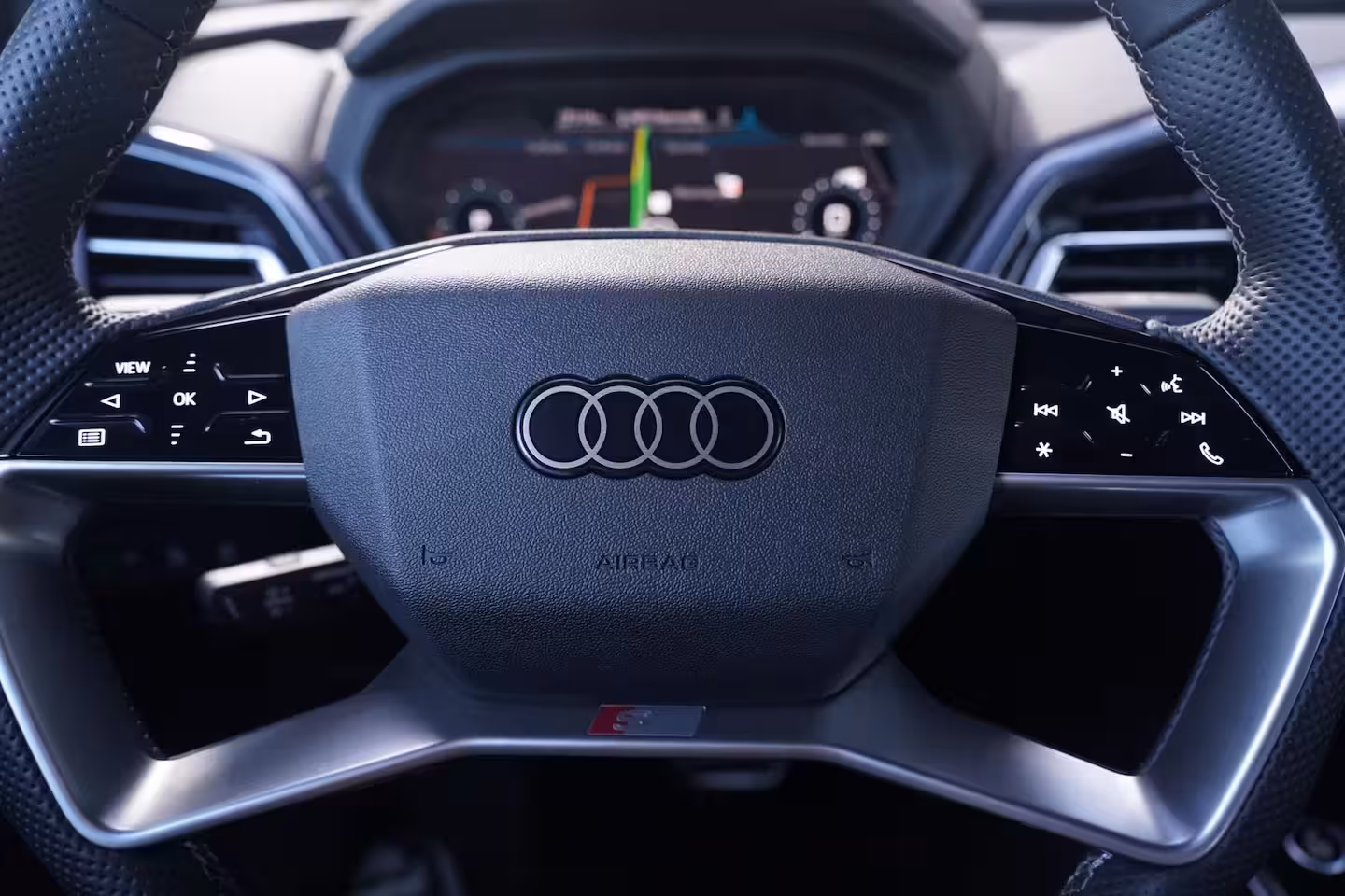 Audi Q4 Sportback e-tron 45 quattro S Edition Competition 82 kWh SOH 100% NAP 1e Eigenaar Apple Carplay Navi ACC Vo
