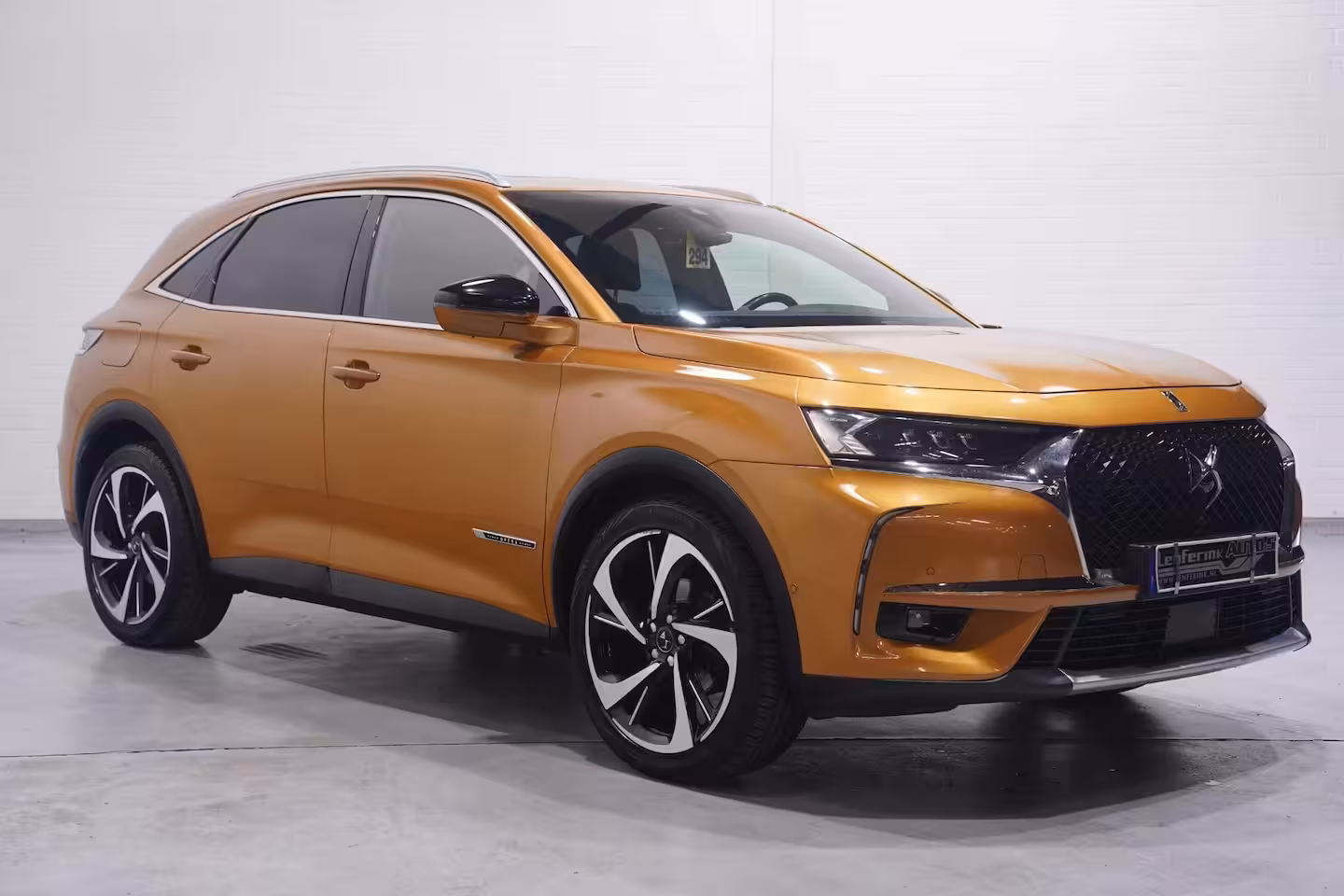 DS 7 Crossback 1.6 PureTech La Premiere Curcuma-uitvoering lederen comfort-stoelen panodak 20"-LMV Aplle