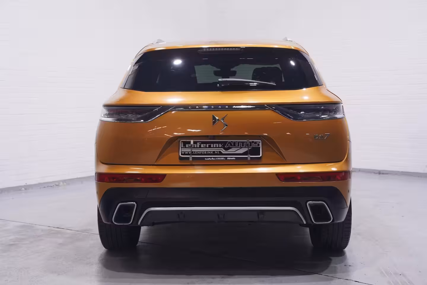 DS 7 Crossback 1.6 PureTech La Premiere Curcuma-uitvoering lederen comfort-stoelen panodak 20"-LMV Aplle