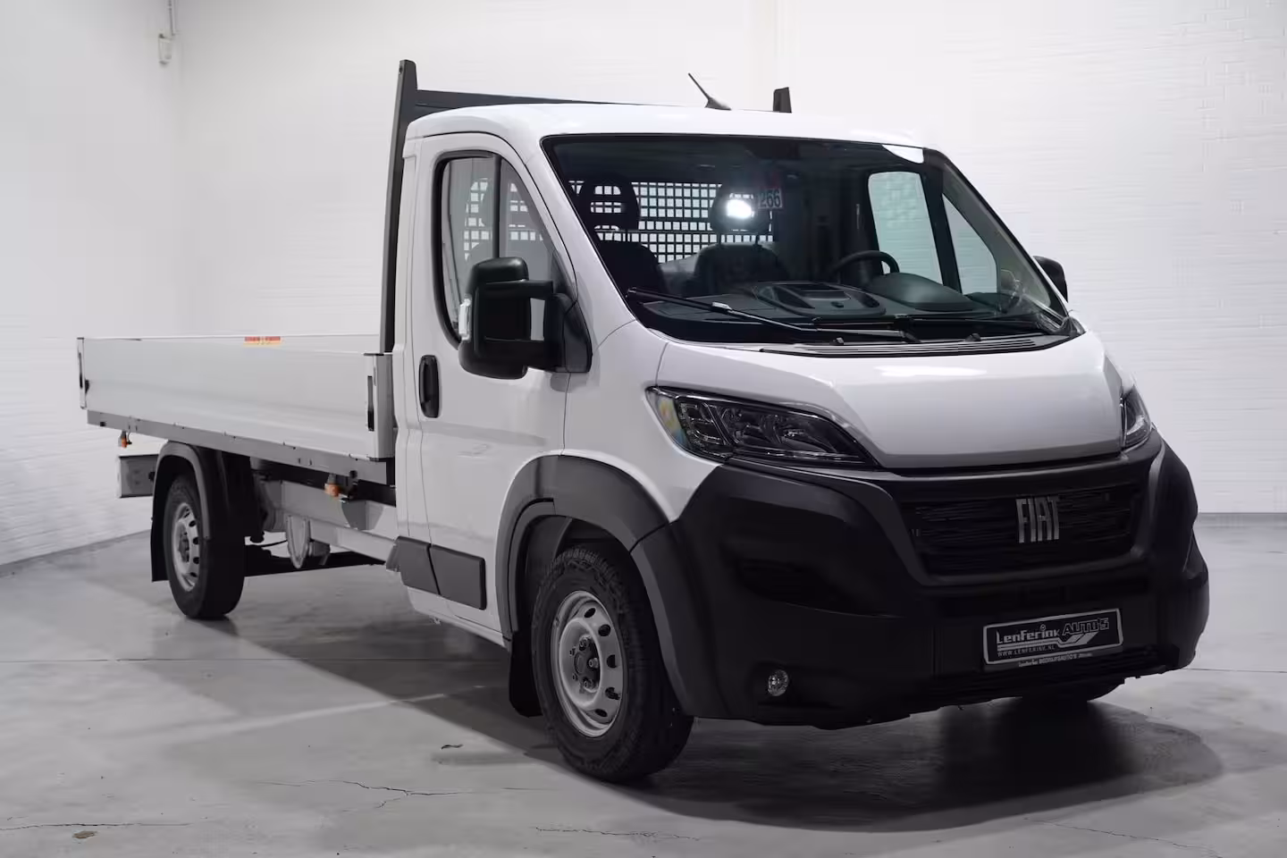Fiat Ducato 2.2 MJet 140 pk L4 Pick Up / Open Laadbak Airco, Cruise Control, 3-Zits, LxBxH 420x202x40