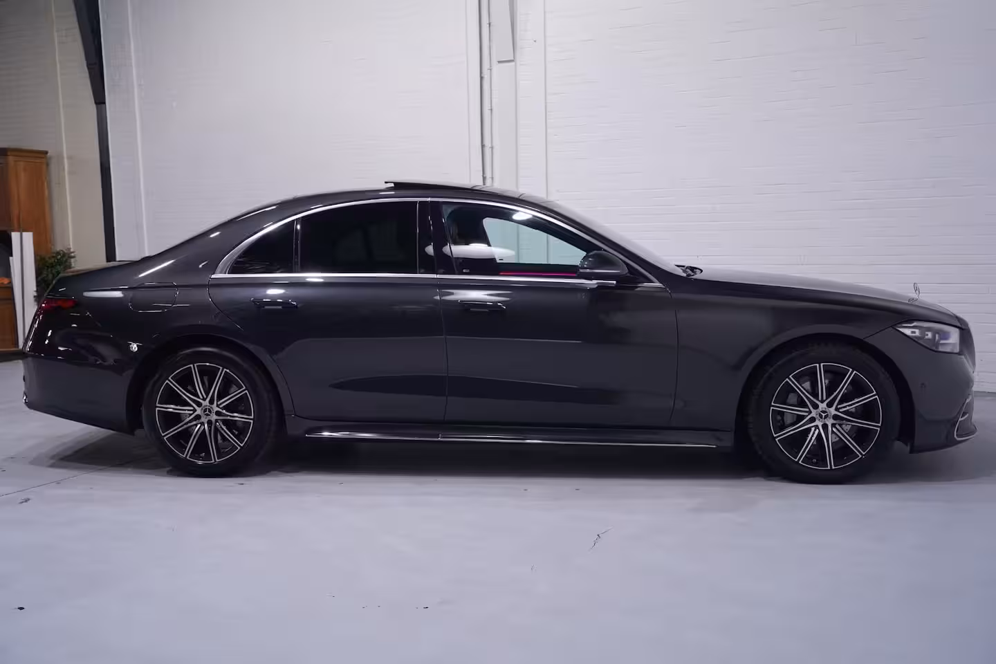 Mercedes-Benz S-klasse 450 4MATIC AMG Line NAP Head-up Panodak Memory 21 Inch Stoelventilatie Apple Carplay Nappa