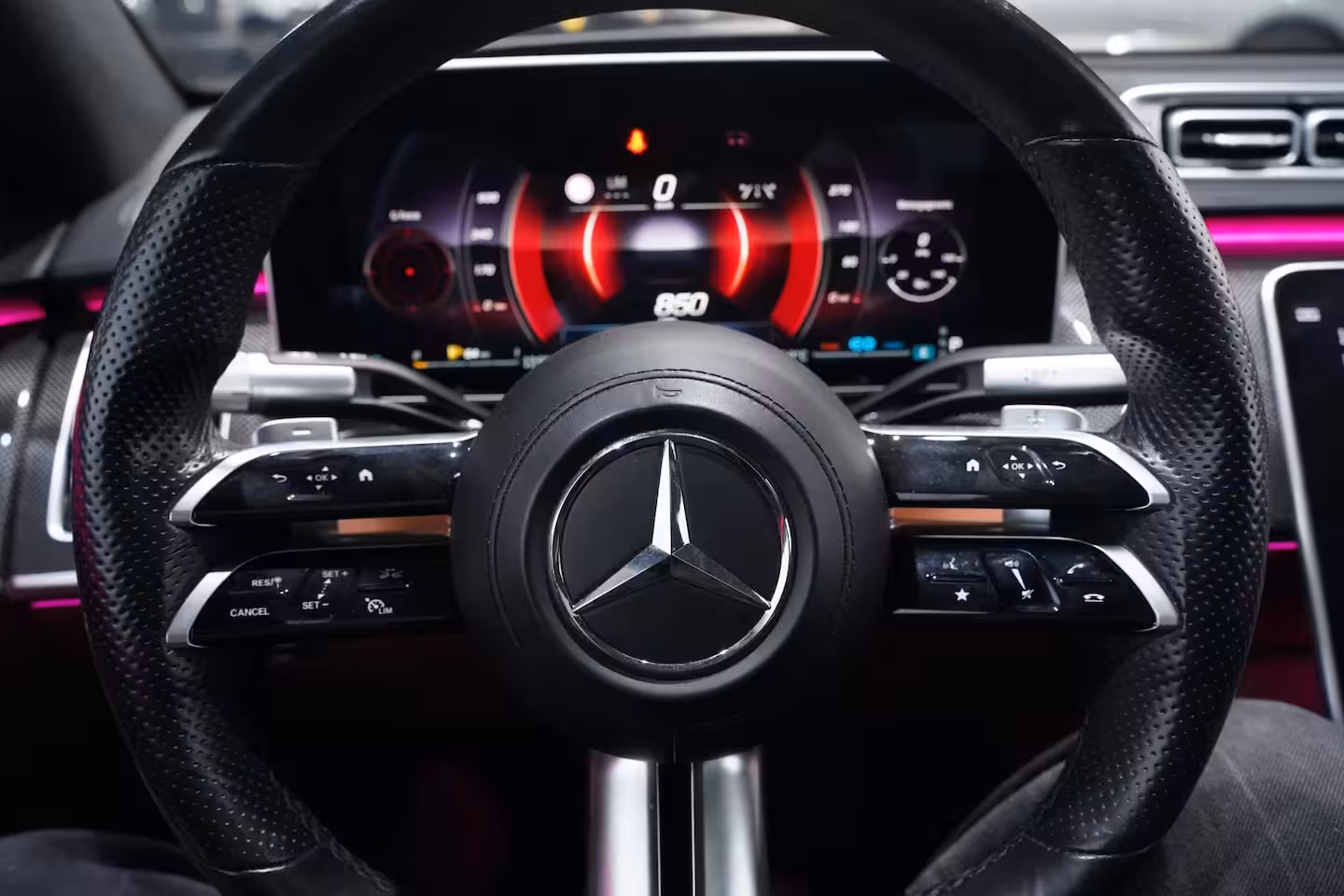 Mercedes-Benz S-klasse 450 4MATIC AMG Line NAP Head-up Panodak Memory 21 Inch Stoelventilatie Apple Carplay Nappa