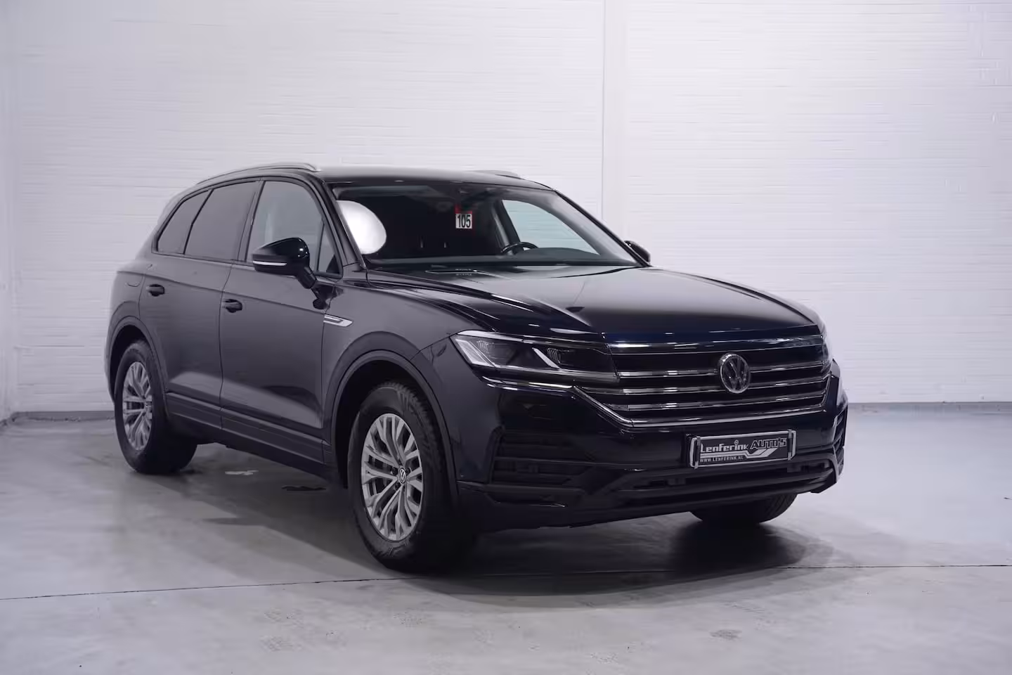 Volkswagen Touareg 3.0 TDI 231 pk Grijs Kenteken 2-Zits Navi, Camera Trekhaak 3.500 kg, Leder Zwart, Adapt. C